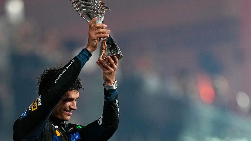 Lando Norris, campeón del mundo de Fórmula 1