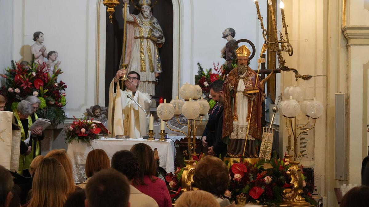 Las imágenes de la misa por Sant Nicolau de Bari