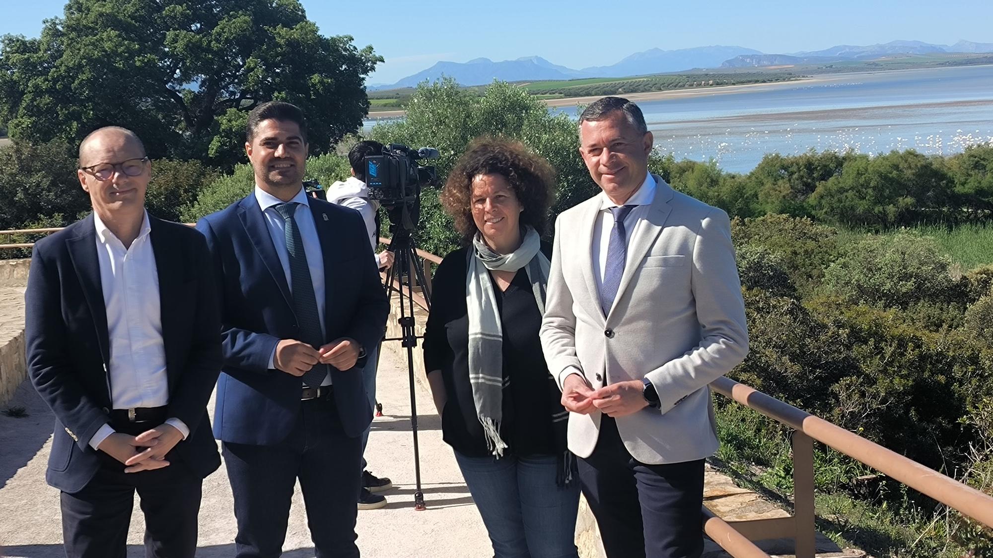 Acto de conmemoración de los 40 años de la Laguna de Fuente de Piedra como Reserva Natural.