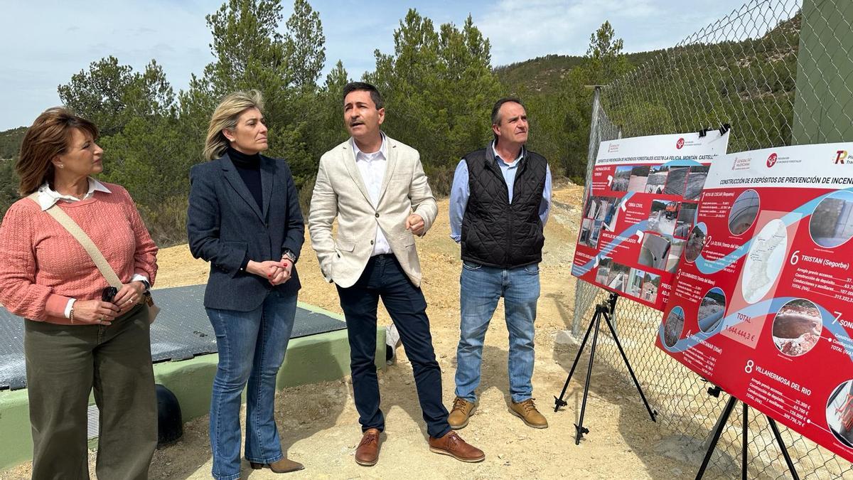 Elisa Núñez anuncia la construcción de ocho nuevos depósitos