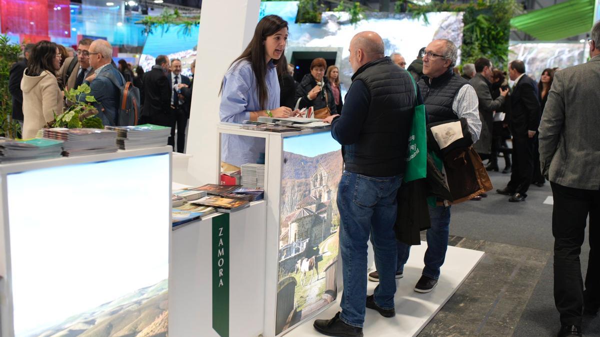 Stand de Zamora en el Fitur 2023.