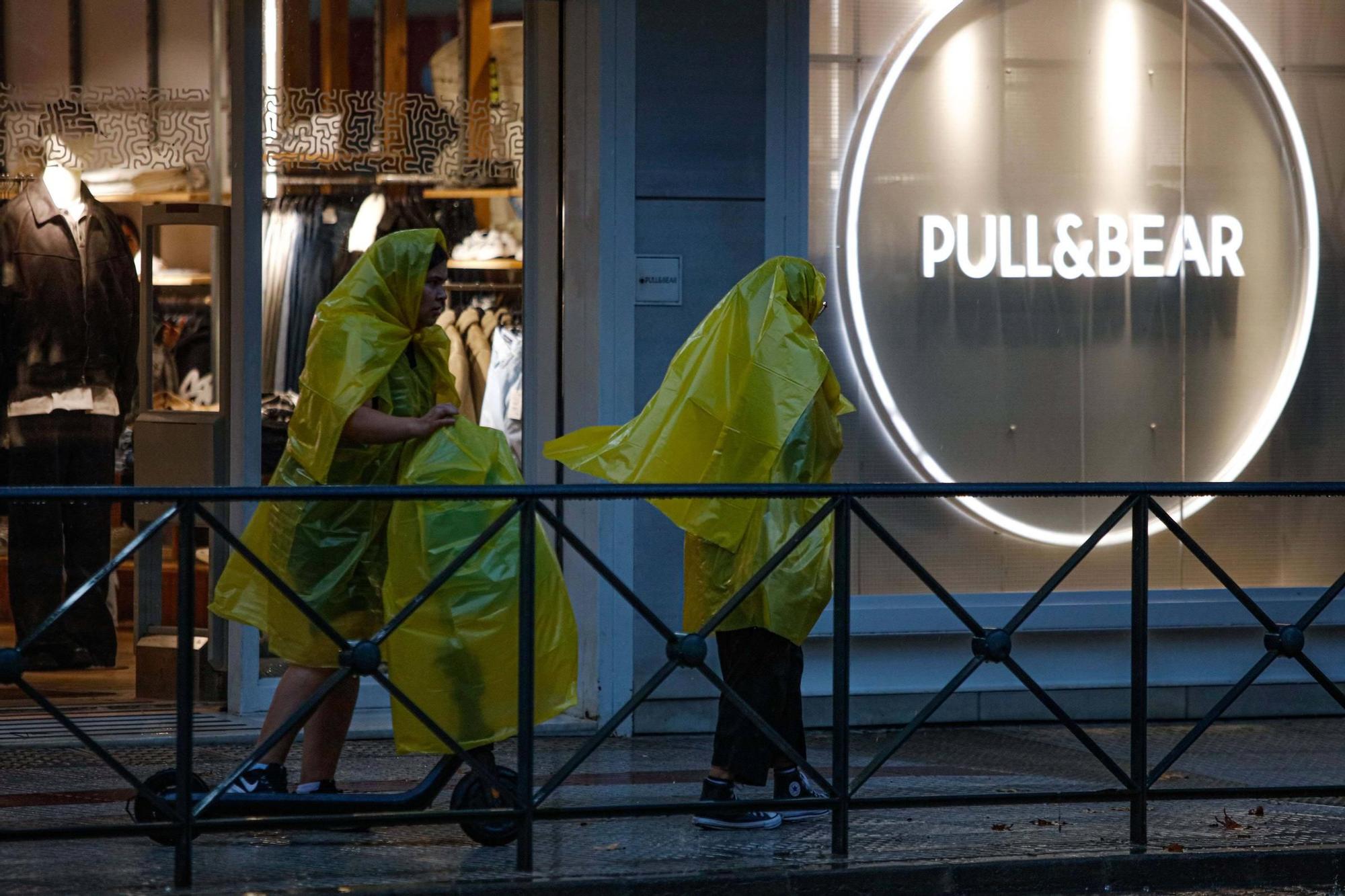 Todas las imágenes de la lluvia en Ibiza