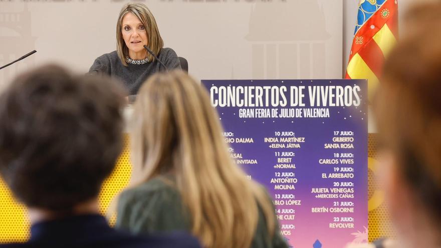 Presentación de los Conciertos de Viveros 2024 en València