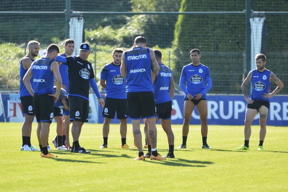 Entrenamiento del Deportivo 2 de agosto