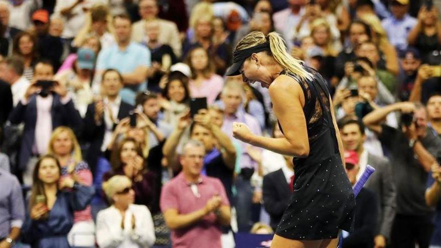 Sharapova vuelve por la puerta grande y Muguruza y Suárez continúan en el abierto de Estados Unidos