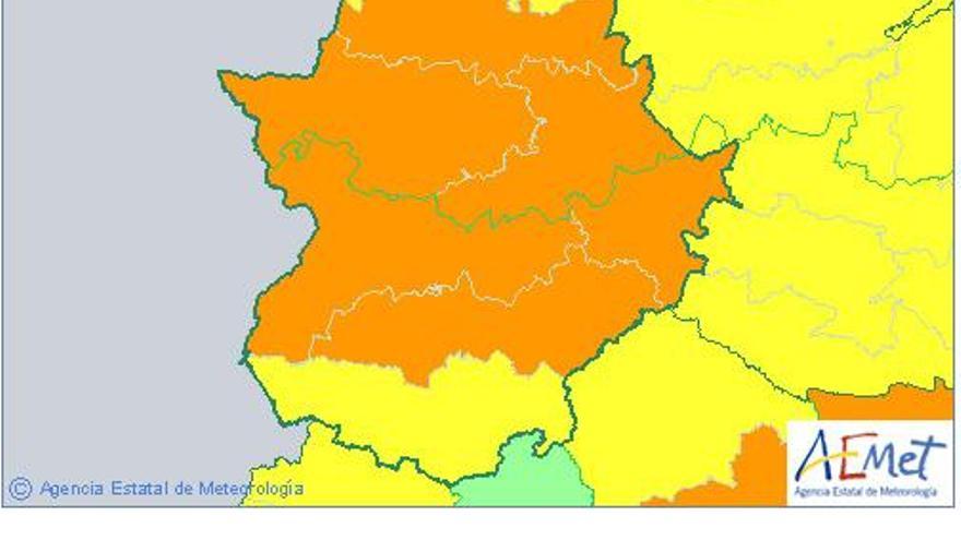 Extremadura estará el miércoles en alerta por altas temperaturas