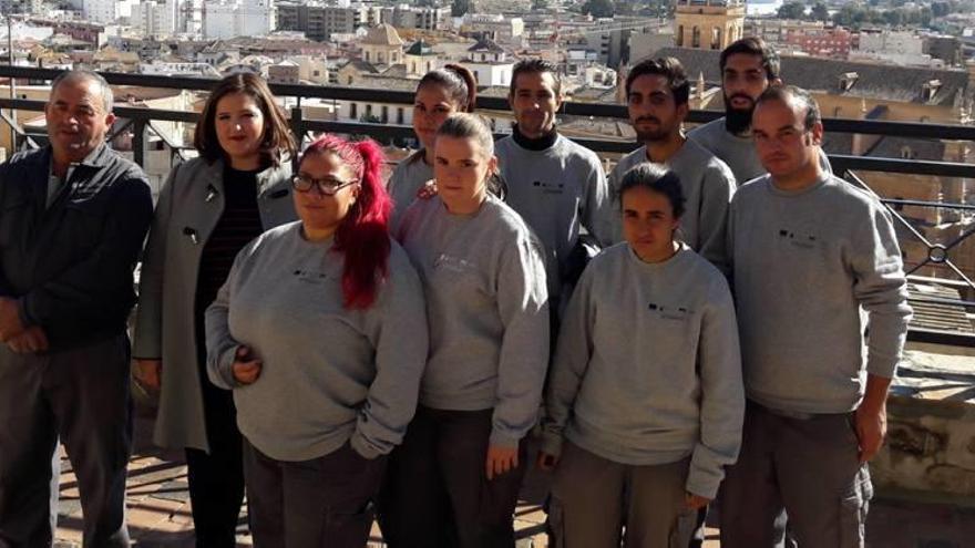 Los barrios altos de Lorca estrenan un nuevo mirador