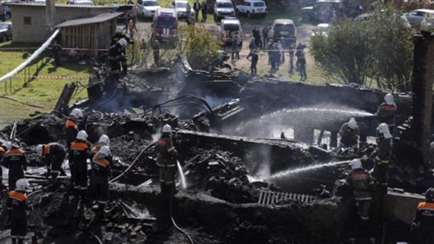 Fallecen 37 personas en el incendio de un asilo en Rusia