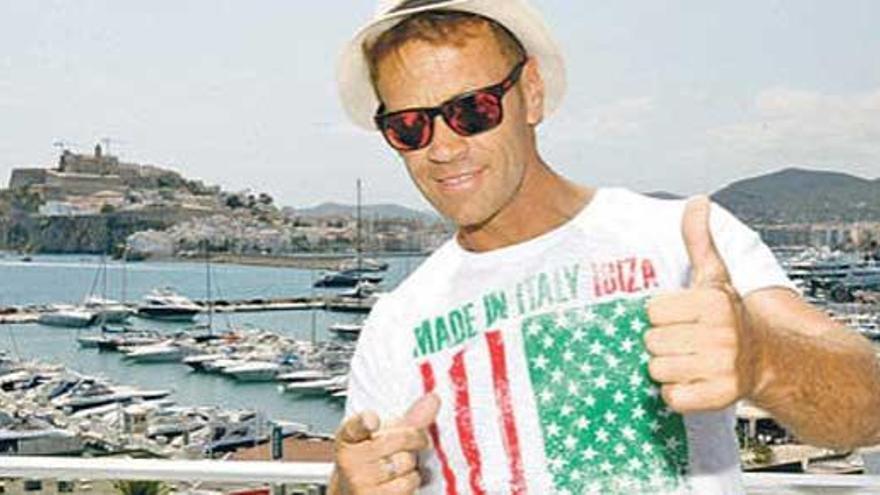 Rocco Siffredi, en Ibiza.