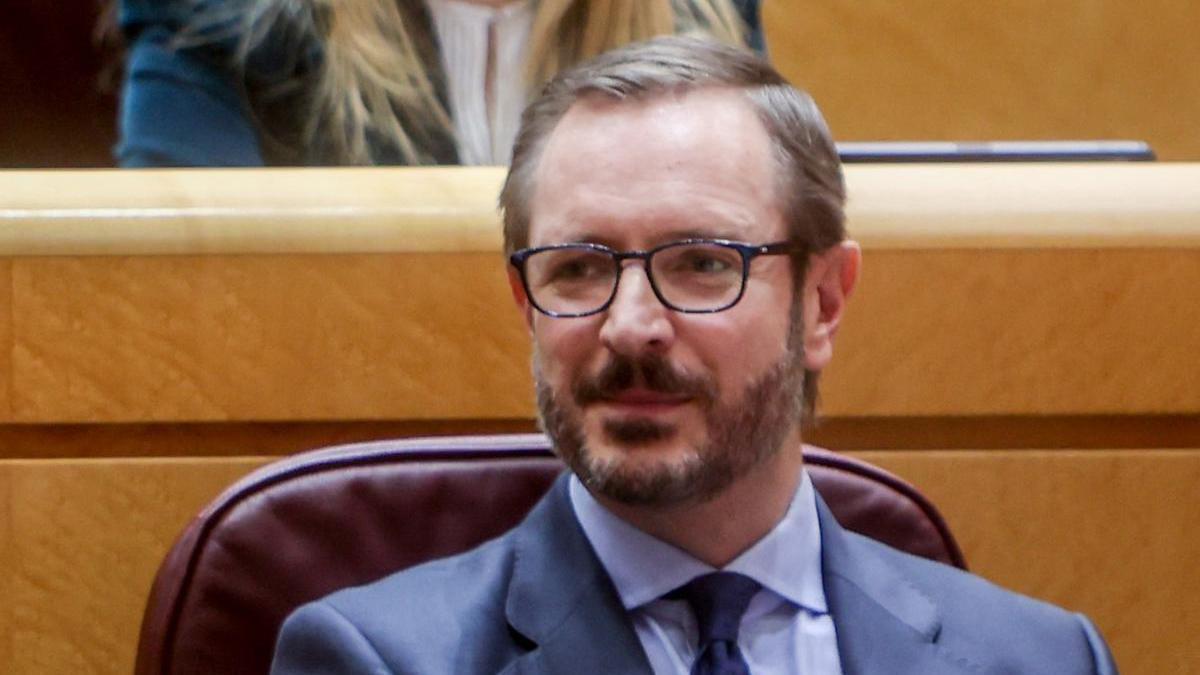 Javier Maroto, en el Senado.