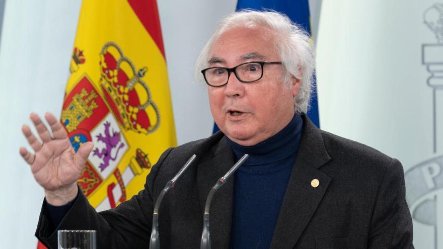 El ministre d&#039;Universitats, Manuel Castells |