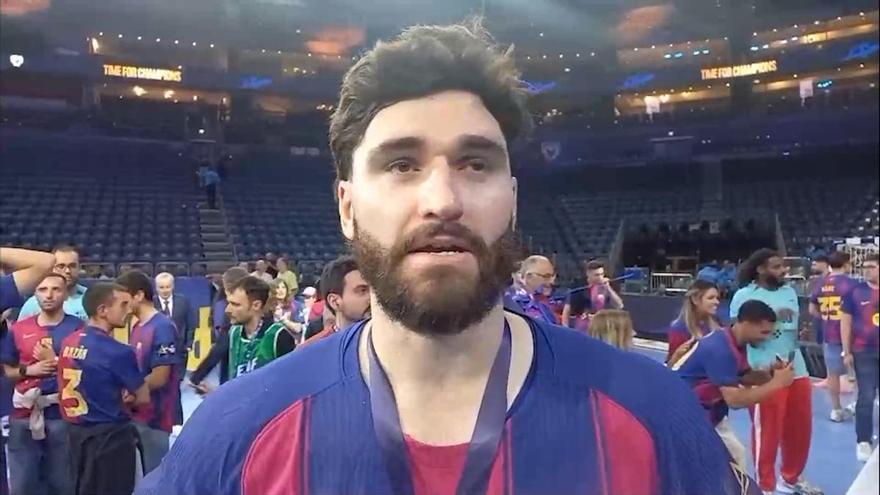 Ludovic Fabregas: "Es increible ganar una Champions de esta manera"