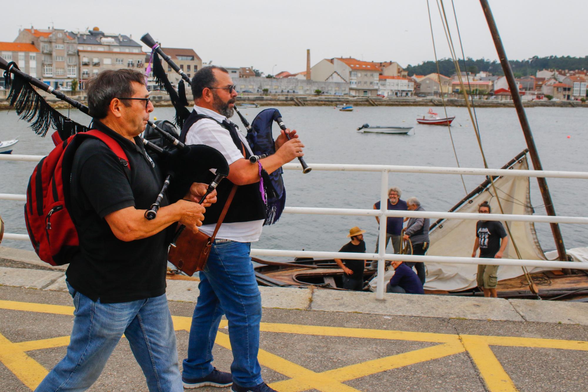 A vela tradicional volve navegar na Arousa