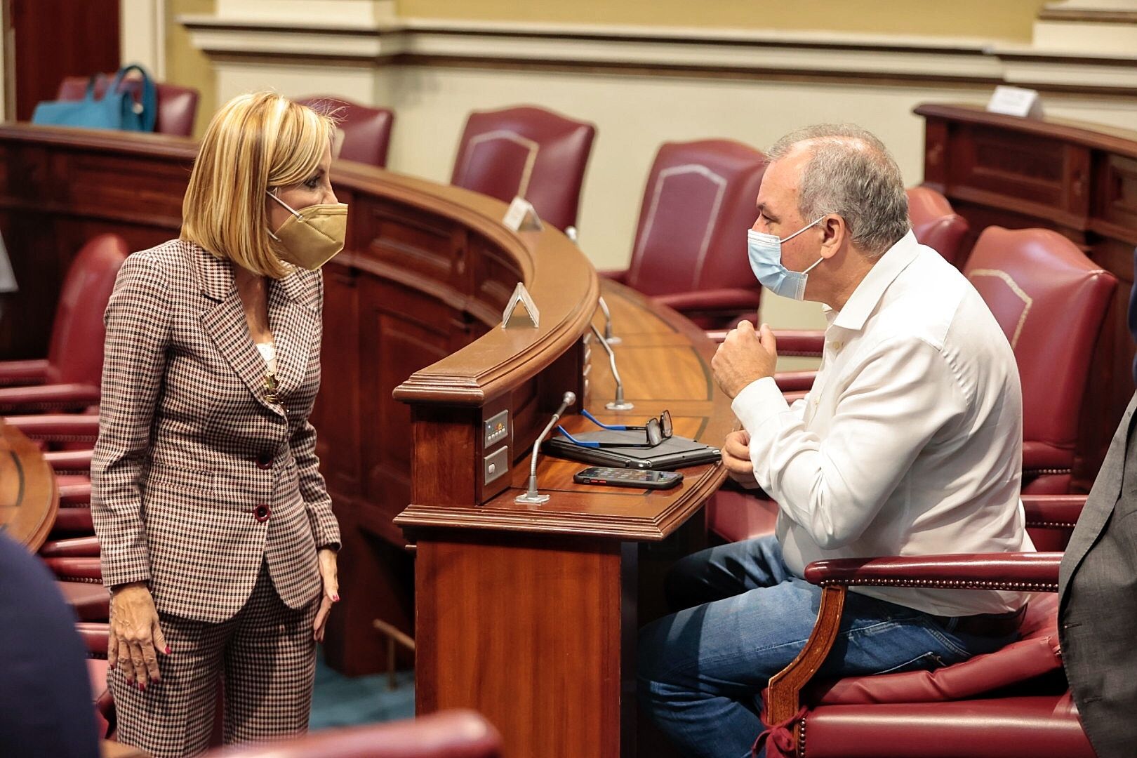 Pleno del Parlamento de Canarias (21/12/2021) y aprobación de los presupuestos autonómicos