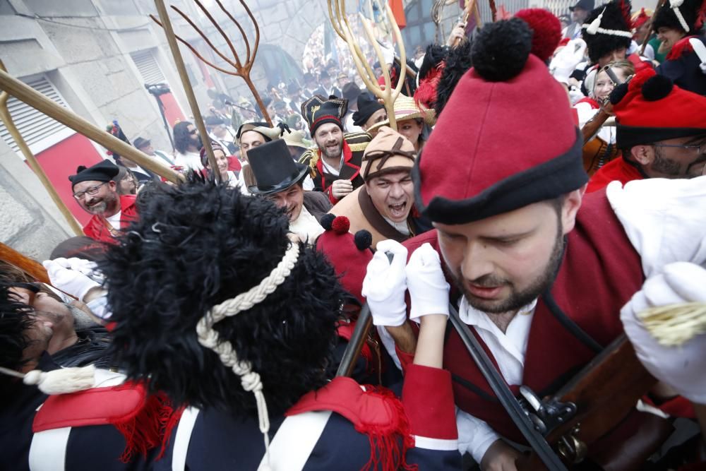 Vigo expulsa a los franceses con un mes con un mes de retraso.