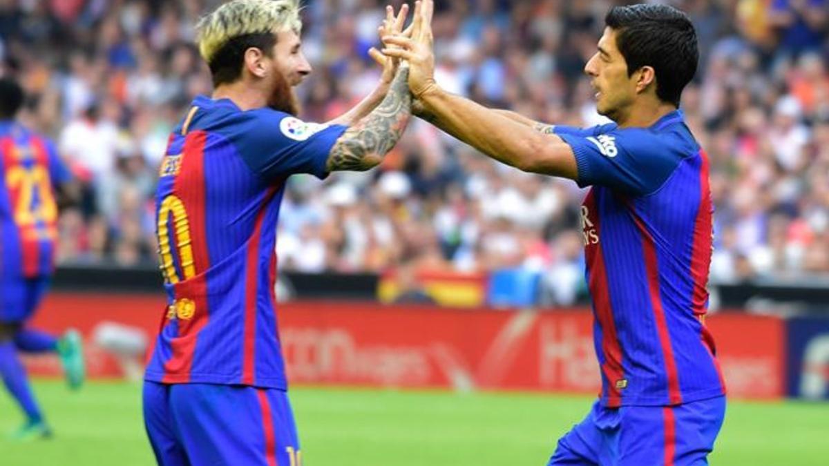 Messi y Suárez se entienden de maravilla dentro y fuera del campo.