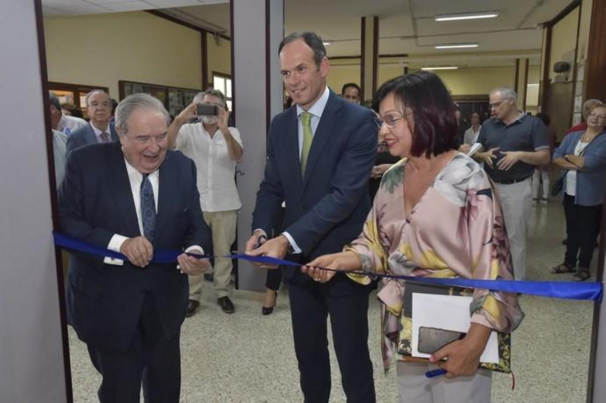 Inauguración del Aula Museo del IES Pérez Galdós