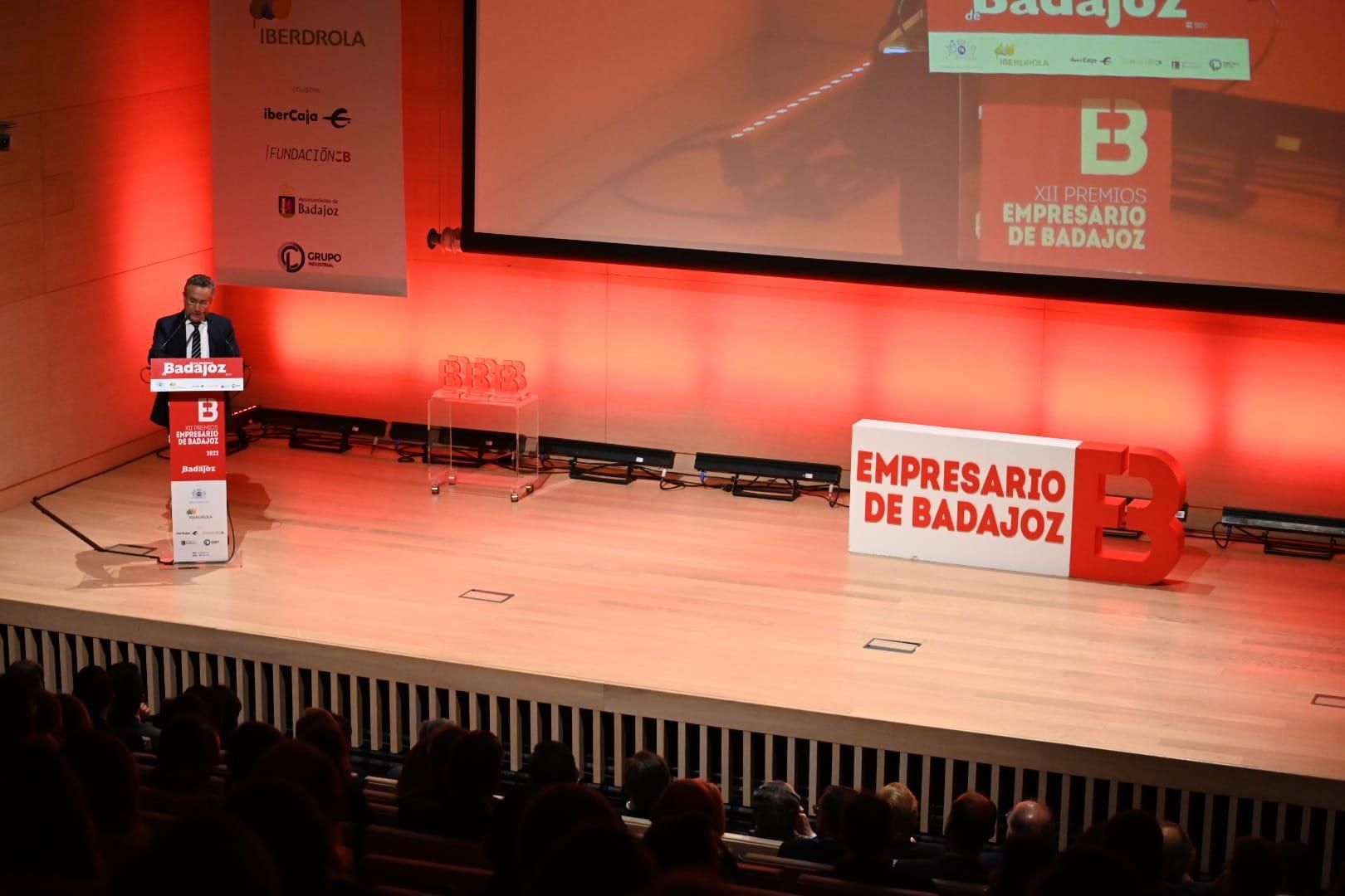 Las imágenes de la gala XII Premios Empresario de Badajoz