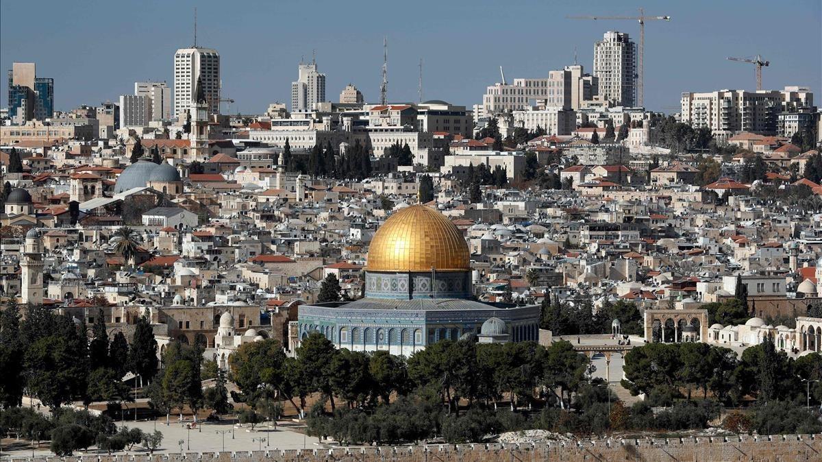 mbenach41146996 view of jerusalem  on december 1  2017   us president donald171201201353