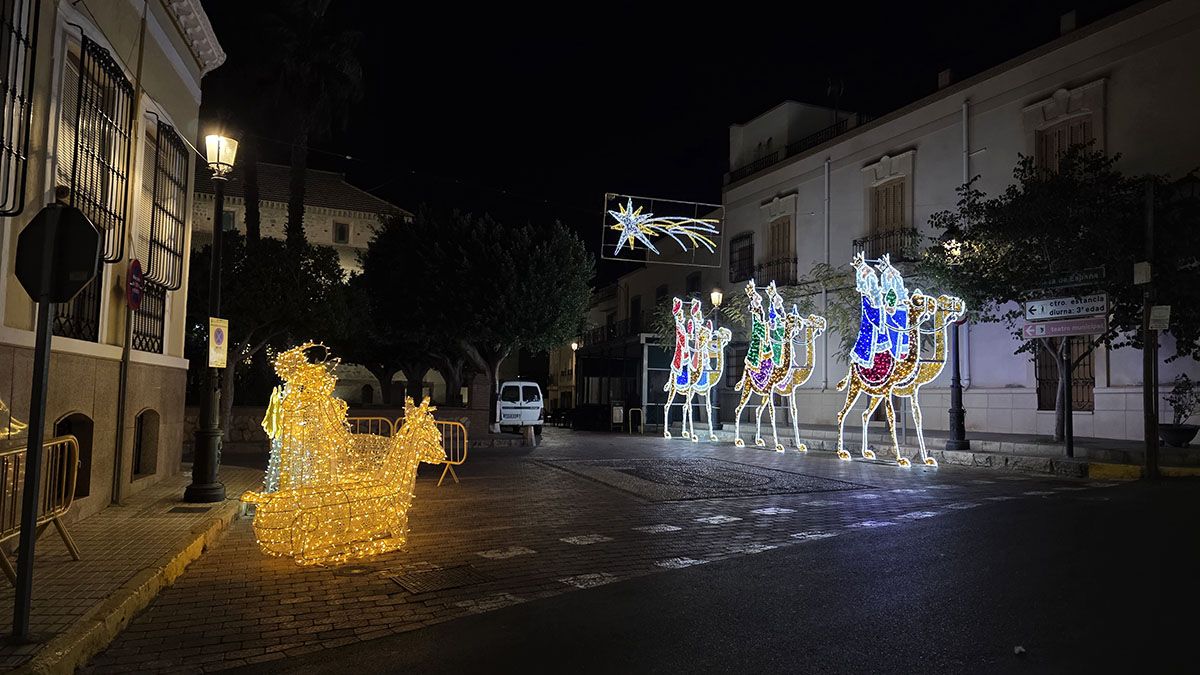 La Cabalgata y las celebraciones navideñas llenan de vida el centro de Tabernas durante diciembre y enero.
