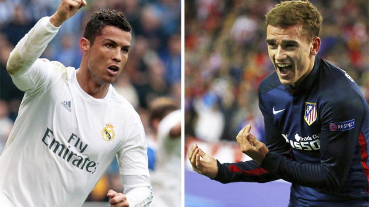 Cristiano y Griezmann, los dos futbolistas claves del partido