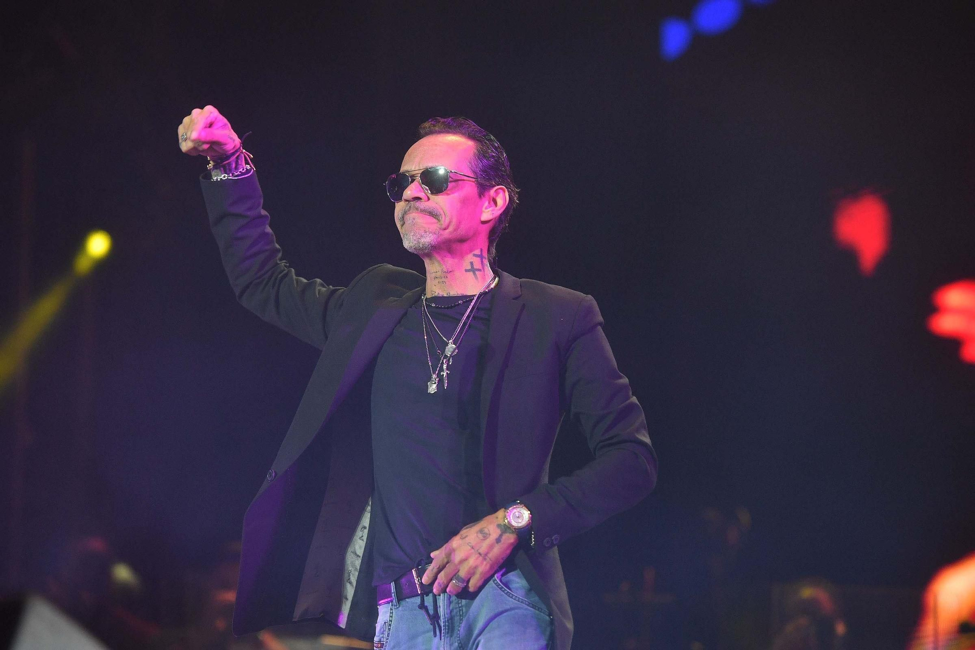 Marc Anthony pone a bailar a más de 12.000 personas en A Coruña