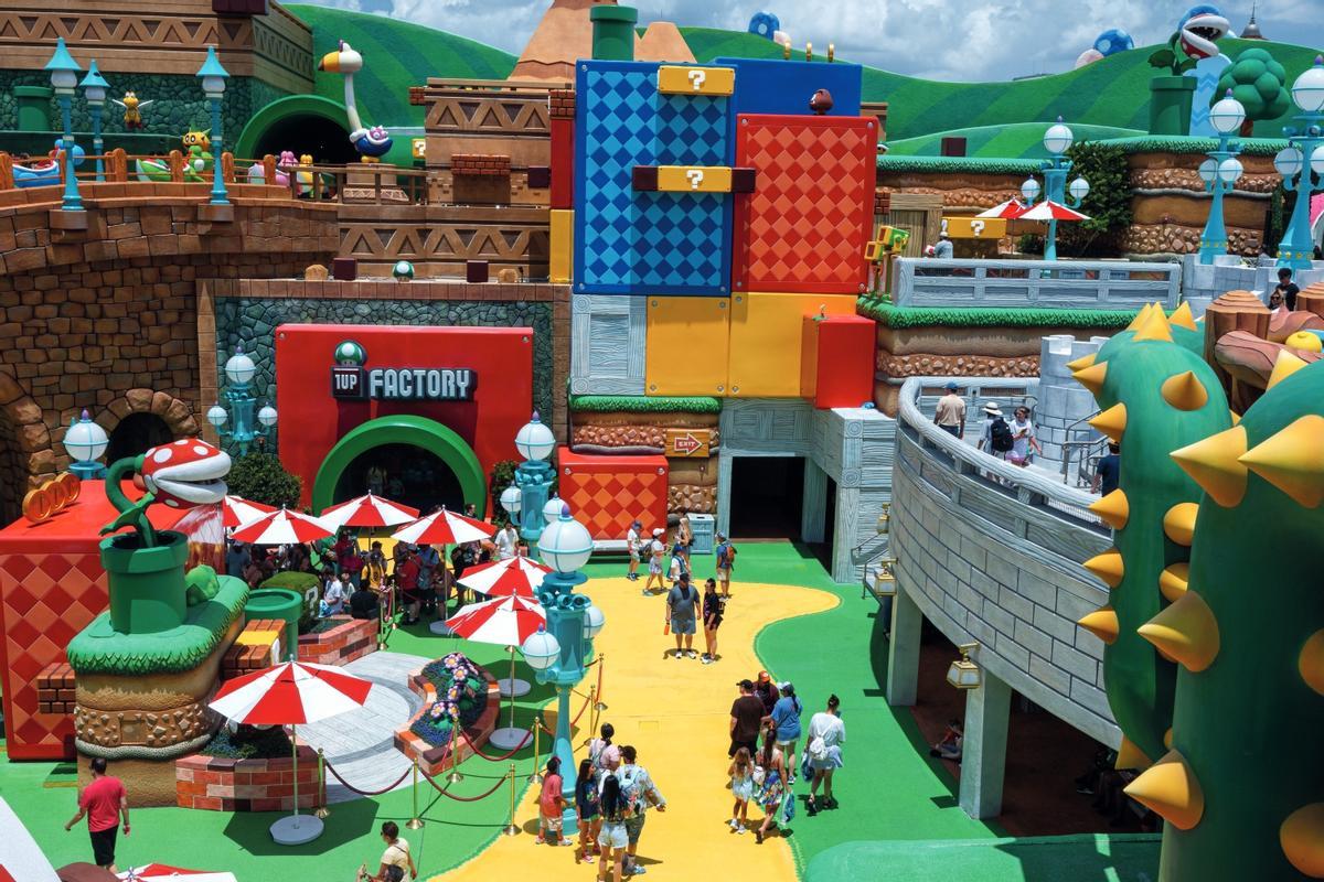 Super Nintendo World, de Universal Epic Universe.