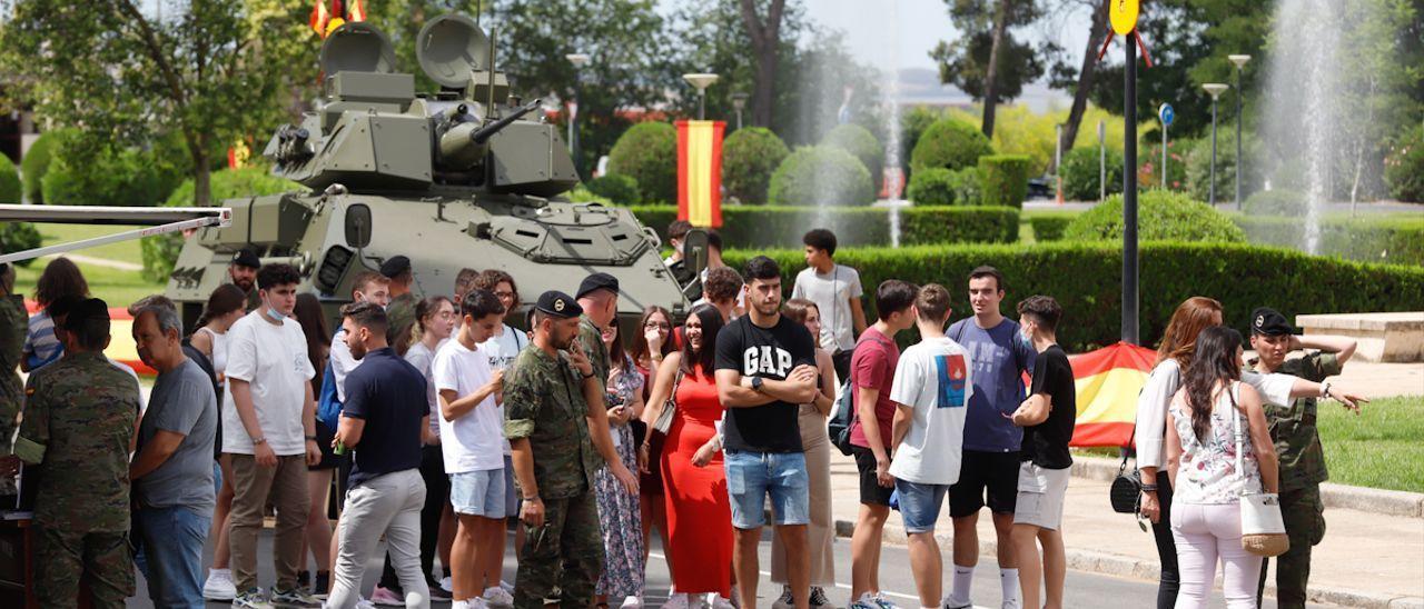 Rabanales se sumerge en la logística de la OTAN.