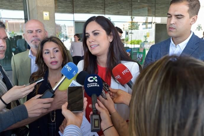 17-04-2019 LAS PALMAS DE GRAN CANARIA. Ciudadanos presenta candidaturas 26M en la Junta Electoral Provincial de Las Palmas  | 17/04/2019 | Fotógrafo: Andrés Cruz