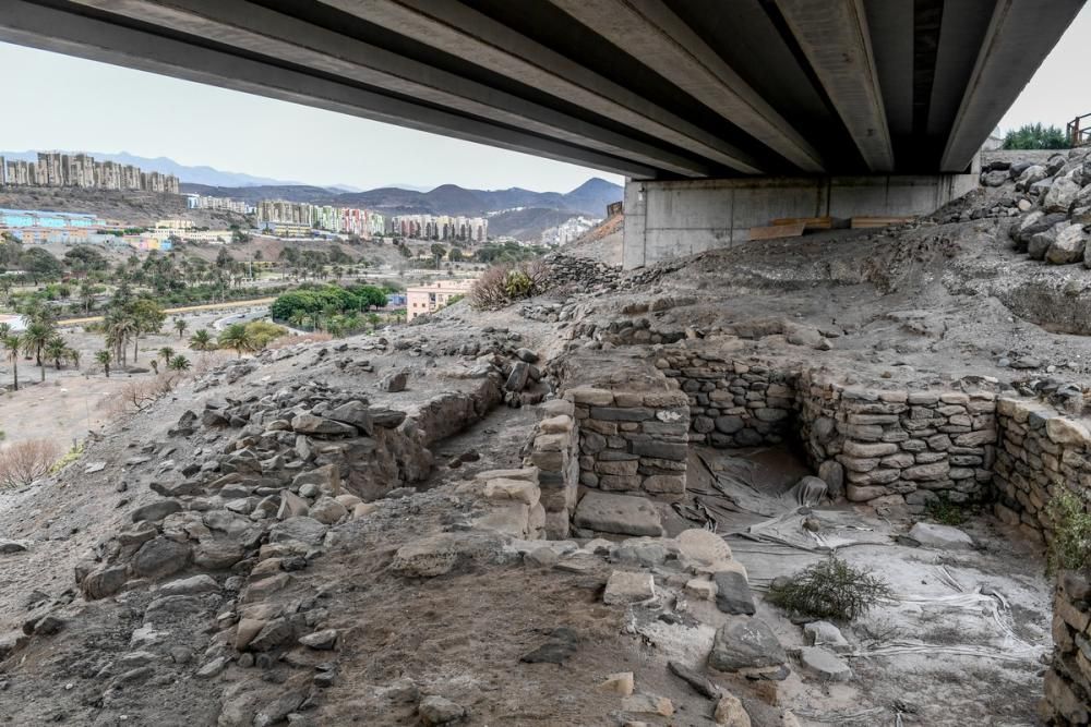 Recuperación de yacimientos arqueológicos en Telde