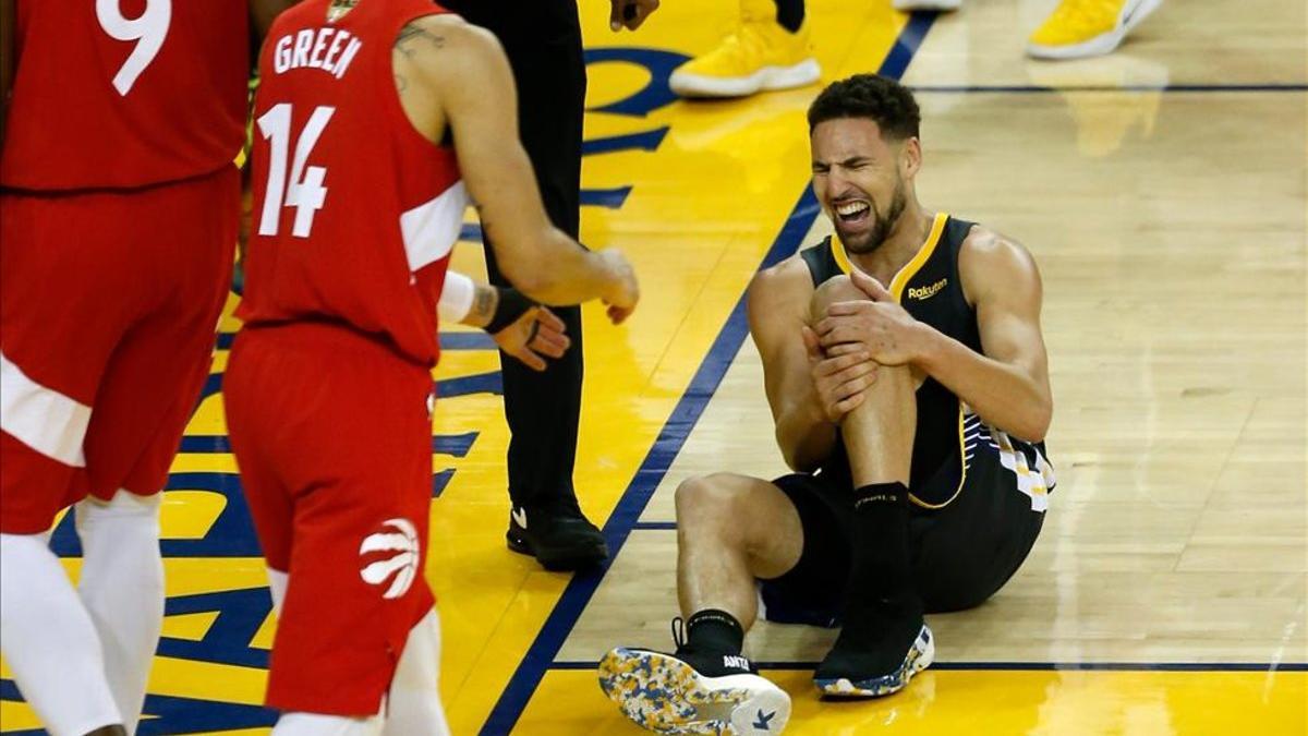 Klay Thompson fue operado de la rotura de ligamentos que sufrió en las Finales de la NBA