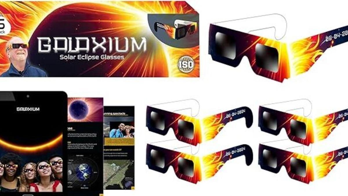 Las mejores gafas para ver con protección el próximo eclipse solar.