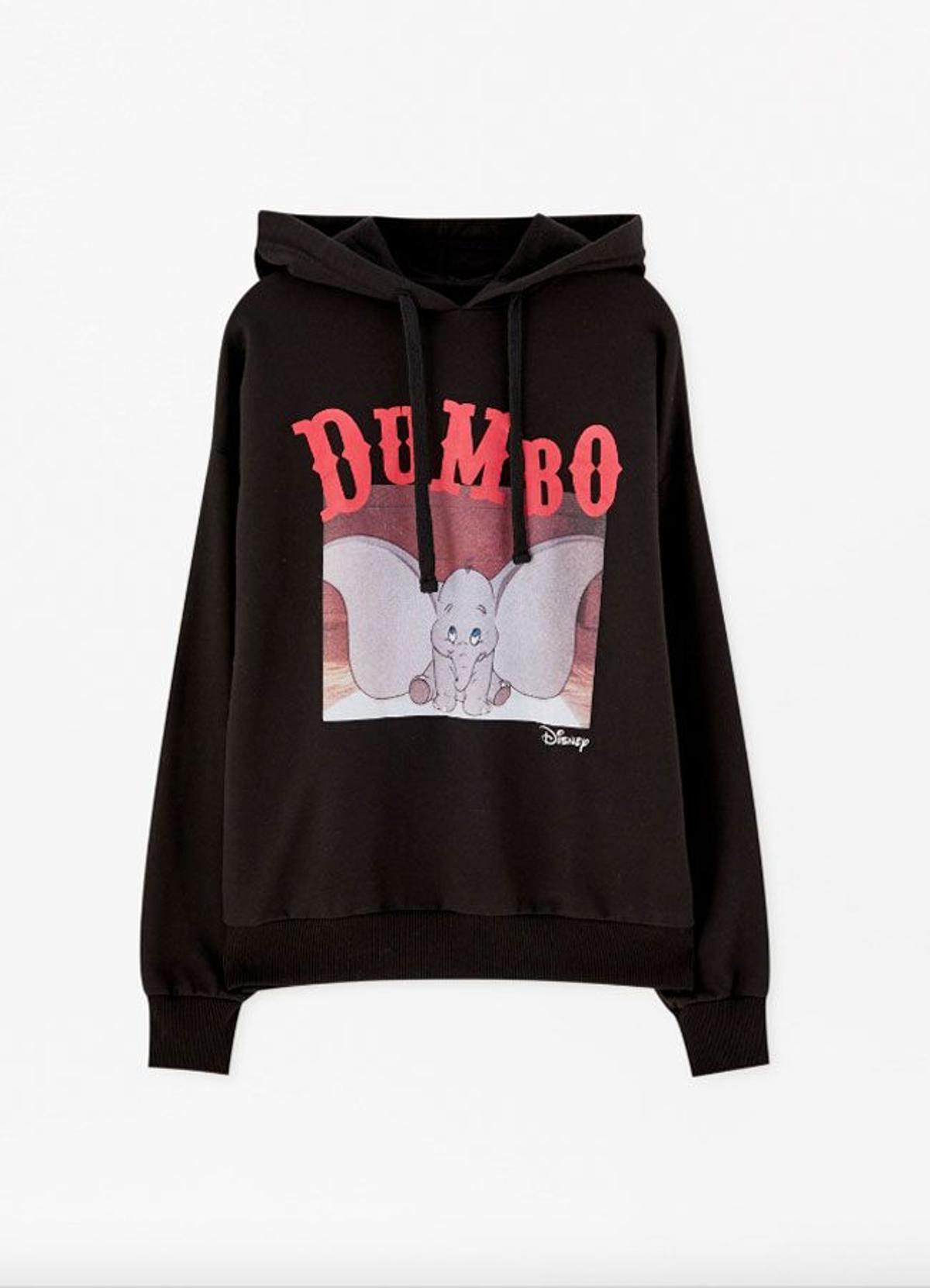 Sudadera de Dumbo con capucha en Pull&amp;Bear