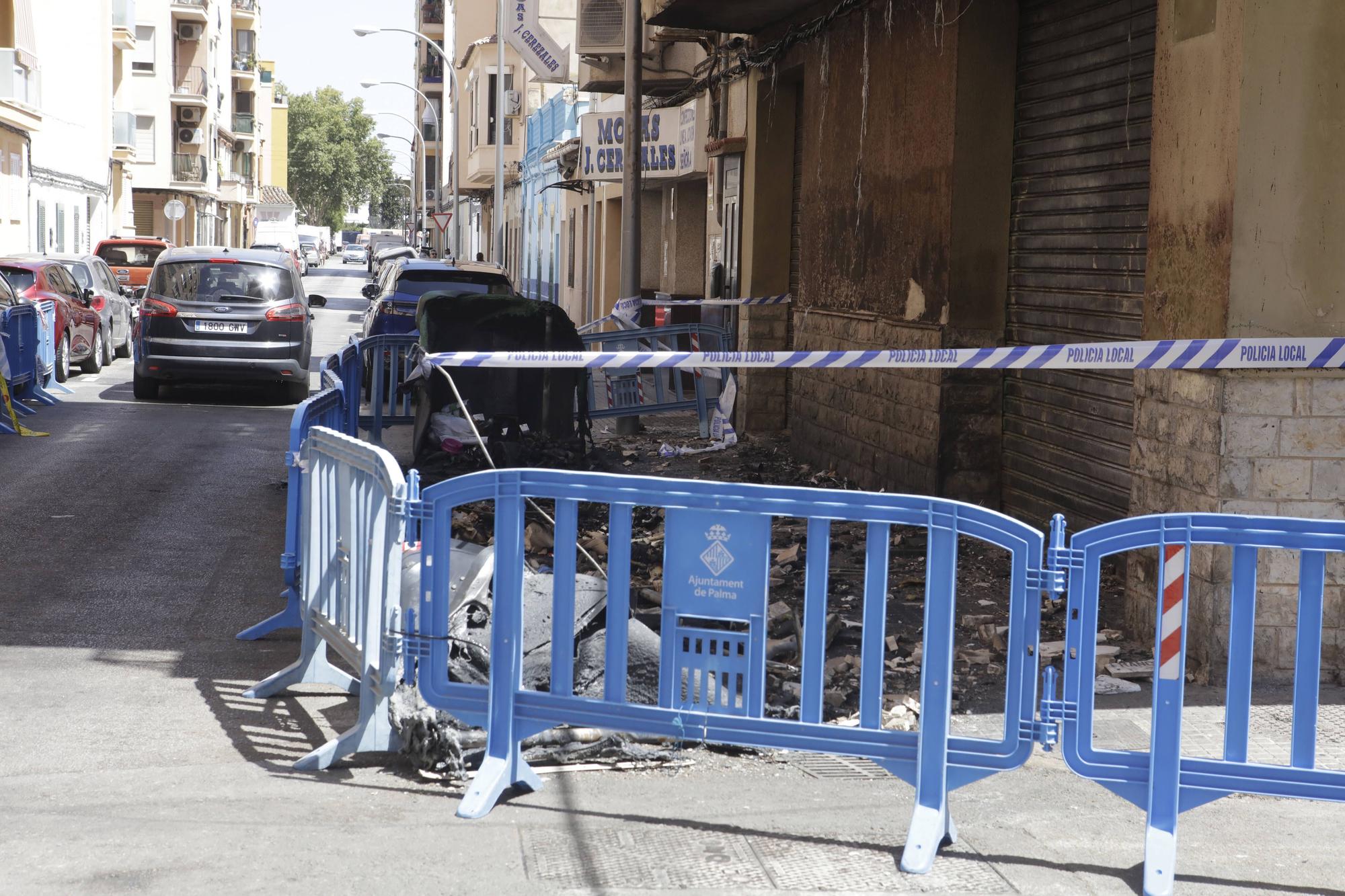 Das sind die Ausmaße des Brandes in Palma, der sich am Dienstagmorgen (15.8.) ereignet hat