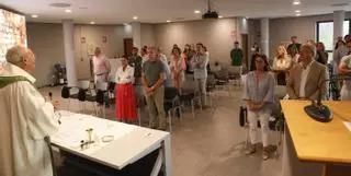 Homenaje a quienes hacen y han hecho posible la Feria de Muestras en Gijón: Gómez Cuesta oficia una misa en recuerdo a los han contribuido a la historia de la cita