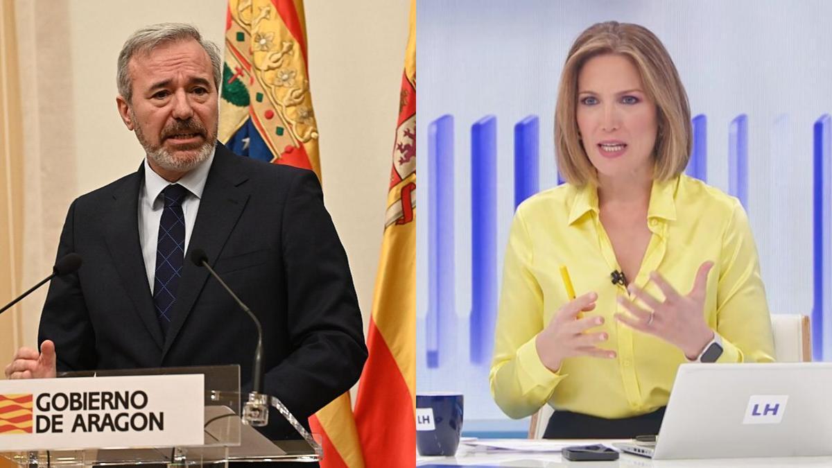 Jorge Azcón / Silvia Intxaurrondo