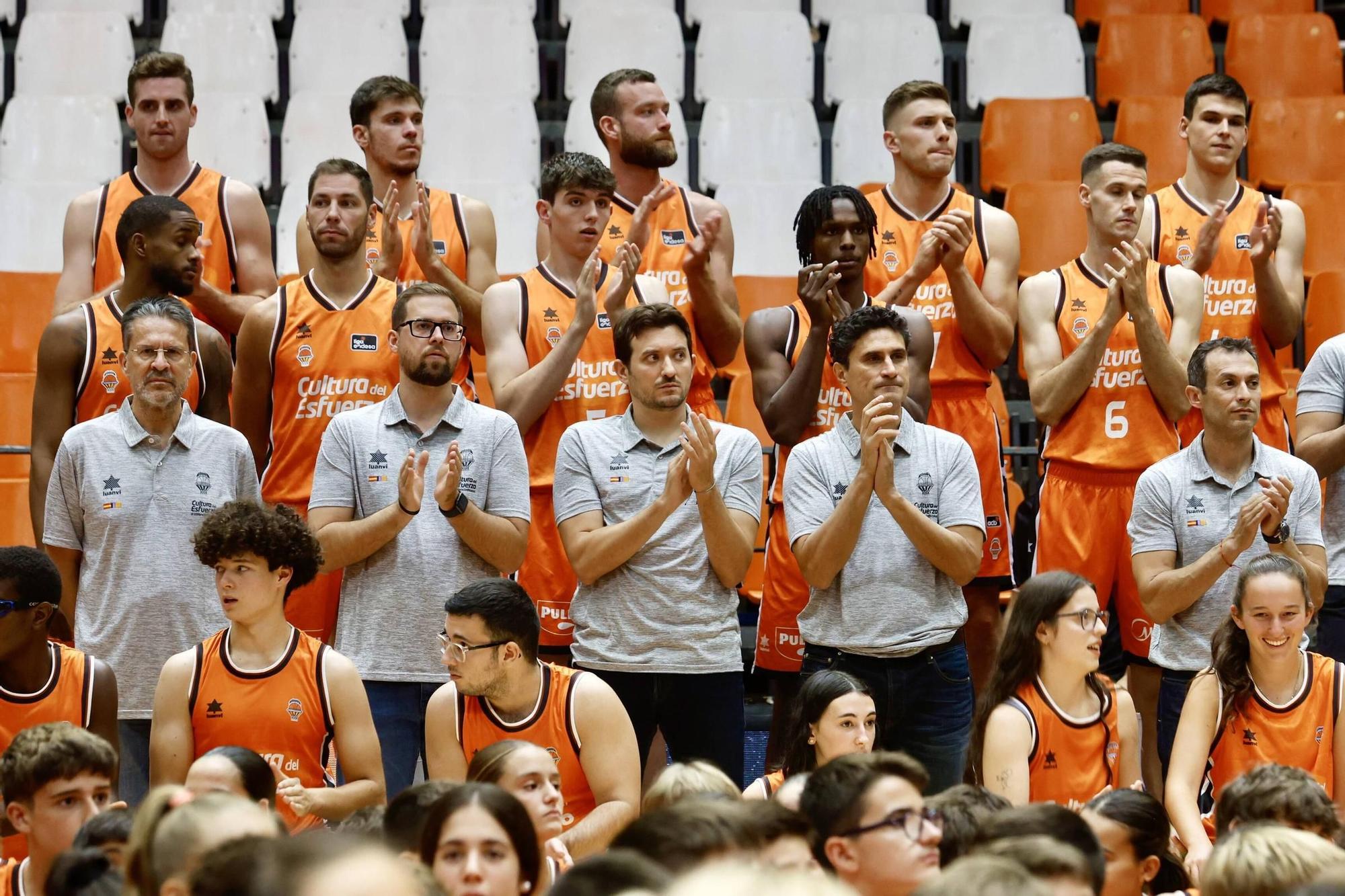 Así es la gran familia taronja: más de 600 jugadores del Valencia Basket