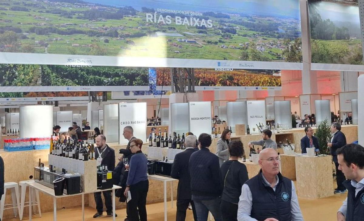 La promoción de los Rías Baixas en la feria. | FdV