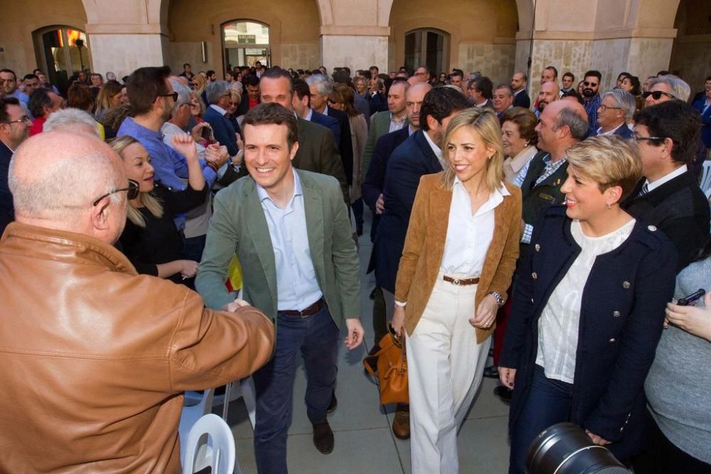 Acto de presentación de Noelia Arroyo como candidata a la alcaldía de Cartagena