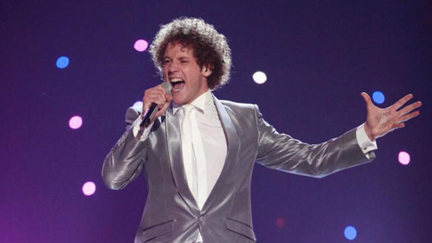 Dani Diges, en Eurovisión en 2010. / Reuters