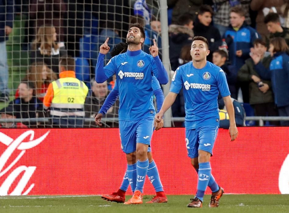 Getafe - Valencia, en imágenes