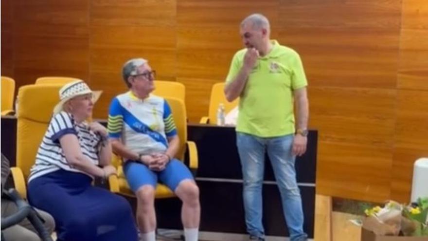 José Luis Martínez cumple el reto contra el cáncer: de Valen