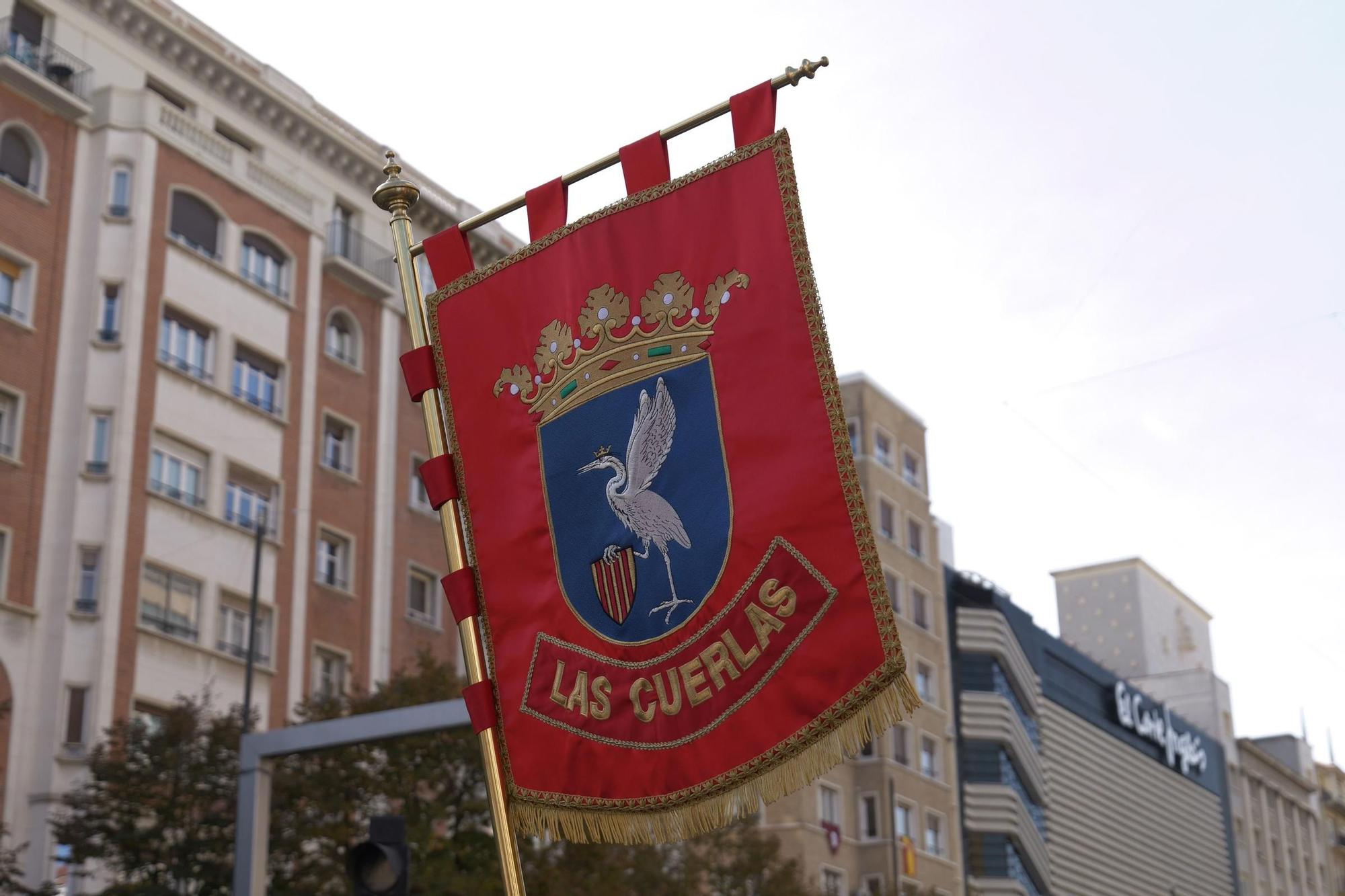 En imágenes | Zaragoza vive su día grande con la Ofrenda de Flores a la Virgen del Pilar