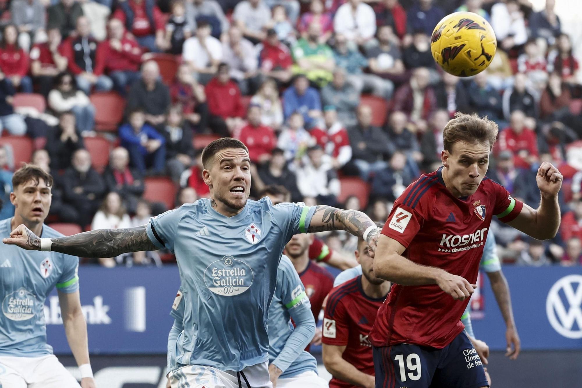 Las mejores imágenes del Osasuna-Celta