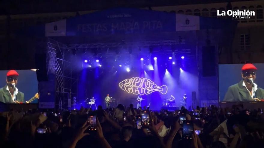 María Pita vibra con la potente puesta en escena de The Rapants