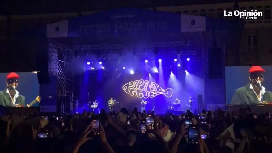 María Pita vibra con la potente puesta en escena de The Rapants
