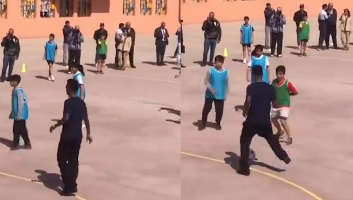 ¡Indignación en las redes! Vinicius se puso a jugar con unos niños en Marruecos y pasó esto. Suban el volumen.