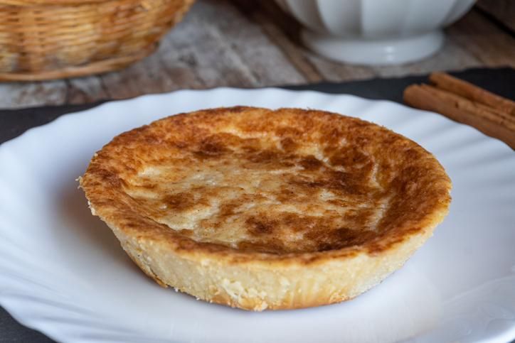 La quesada es un postre típico de los valles pasiegos.