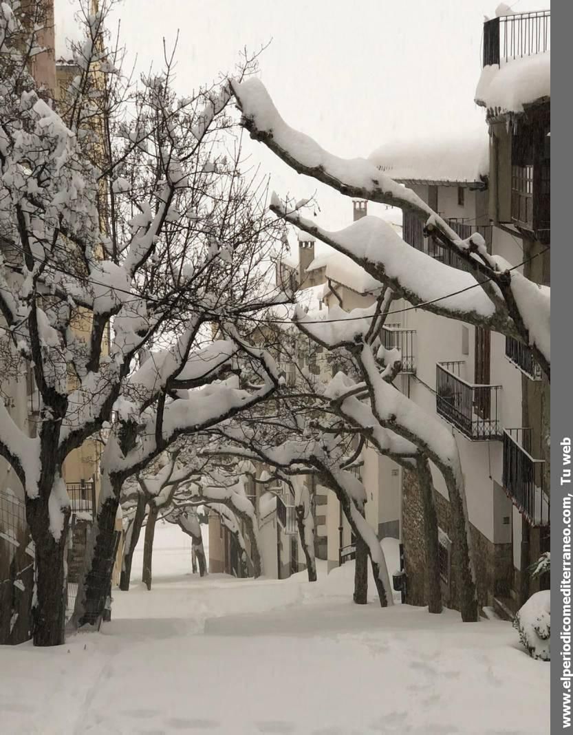 Espectaculares imágenes de las nevadas