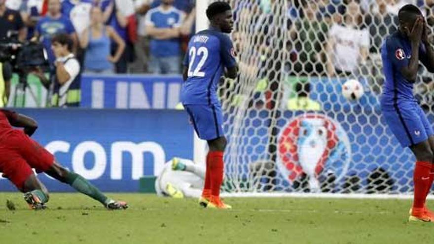 Gol de Éder en la final de la Eurocopa.